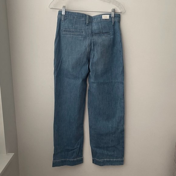 Paige Nellie High Waist Patch Pocket Jean - Picture 2 of 10